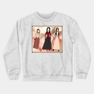 Work by Tane (8) - Three Beauties Crewneck Sweatshirt